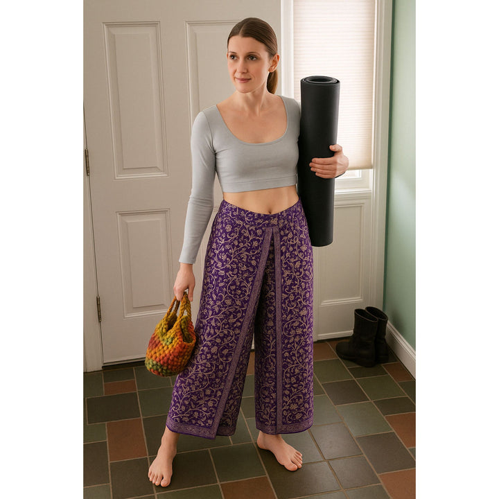 Darn Good Yarn: Lotus Lounge Pants, Clothing and Accessories