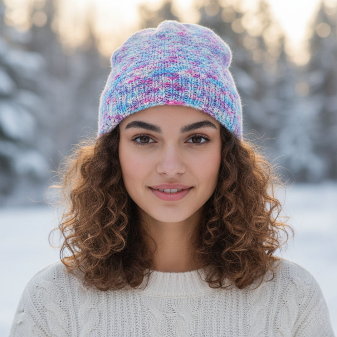 Darn Good Yarn: Knit & Crochet Hat Pattern – Easy Winter Beanie for Beginners | Darn Good Yarn, 