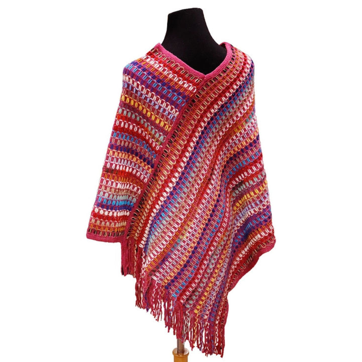 Limited Edition: Boho Chic Crochet Chunk Knitted Fringe Pullover