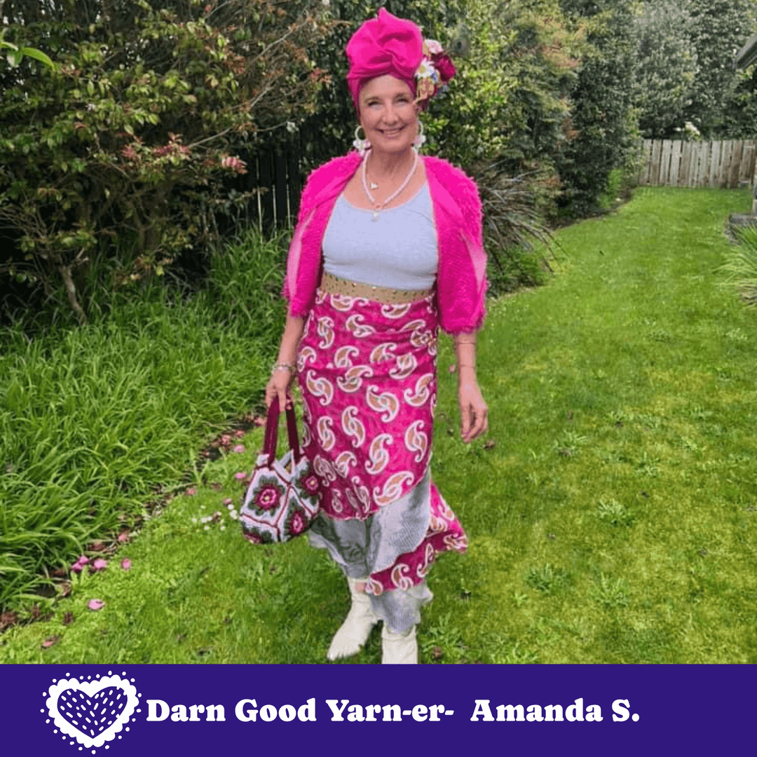 Darn Good Yarn: Made With Love: The Original Sari Wrap Skirt, Clothing and Accessories