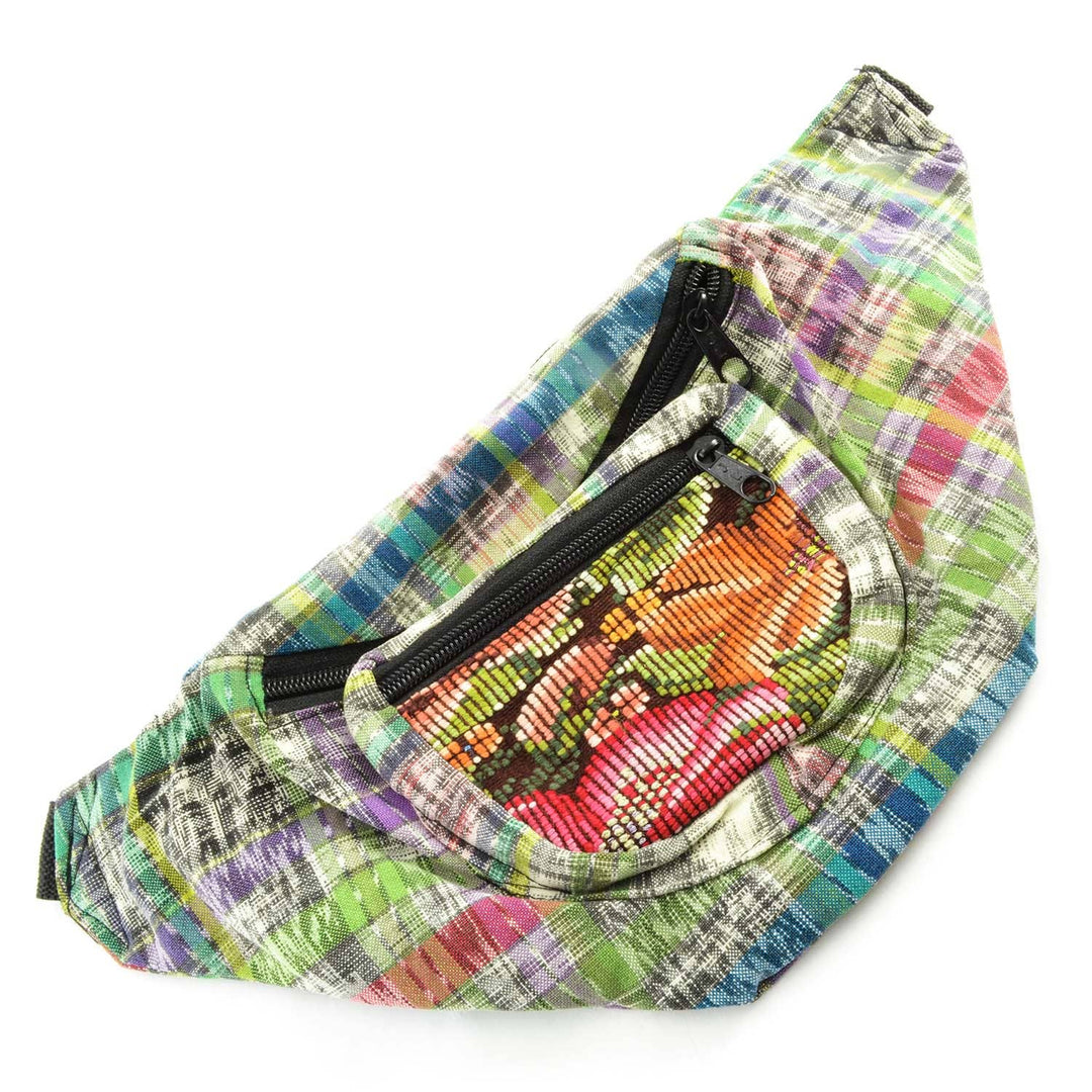 Upcycled Fanny Pack – Handmade Boho Belt Bag, Assorted Colors