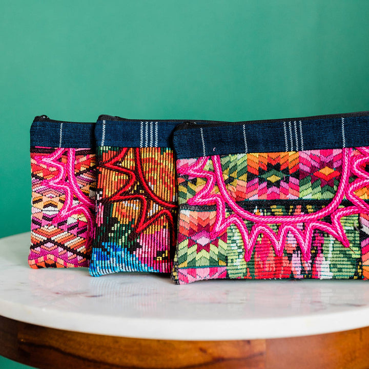 ChiChi Recycled Cosmetic Bag – Assorted Colors