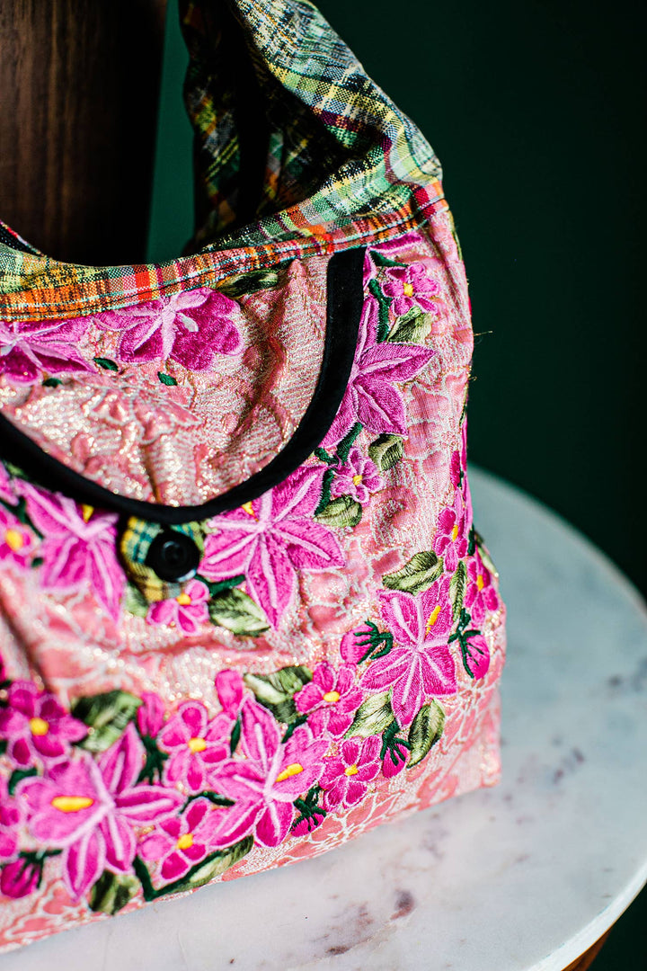 Recycled Guatemalan Huipile Purse – Eco-Friendly Fair Trade Handbag
