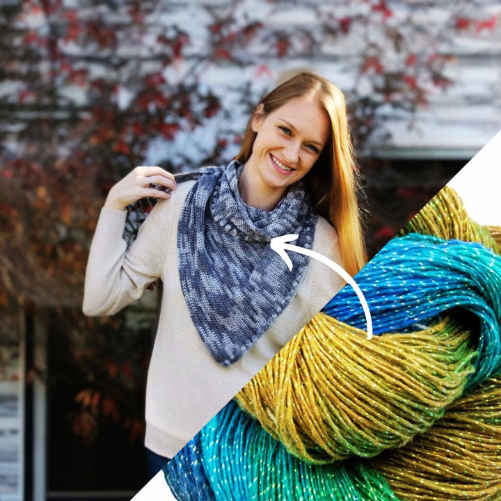Andina Scarf Crochet Kit - Darn Good Yarn
