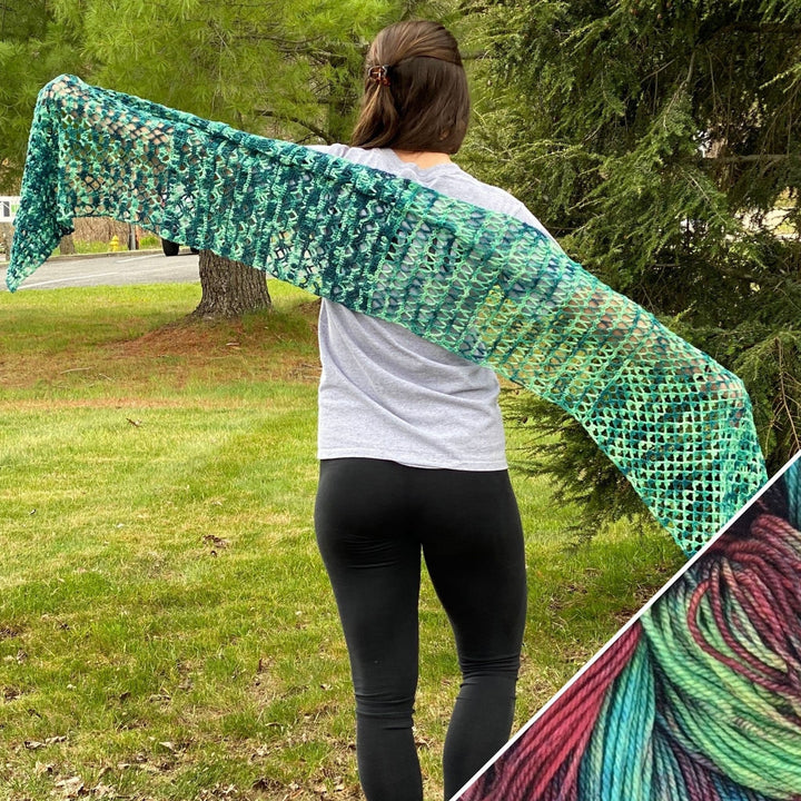Ariel Shawl Crochet Kit - Darn Good Yarn
