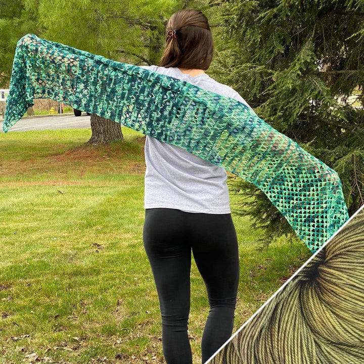 Ariel Shawl Crochet Kit - Darn Good Yarn