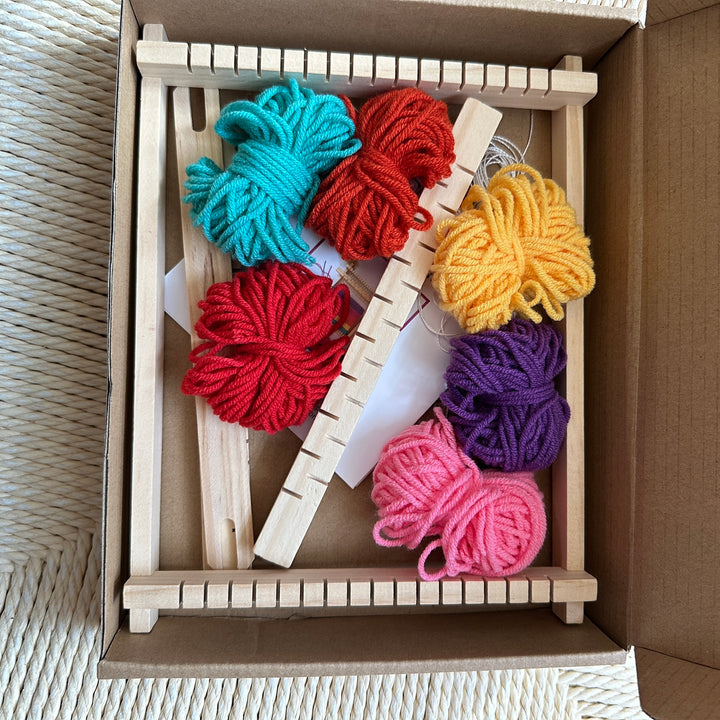Weaving Joy DIY Kit: Beginner Weaving Kit - Darn Good Yarn