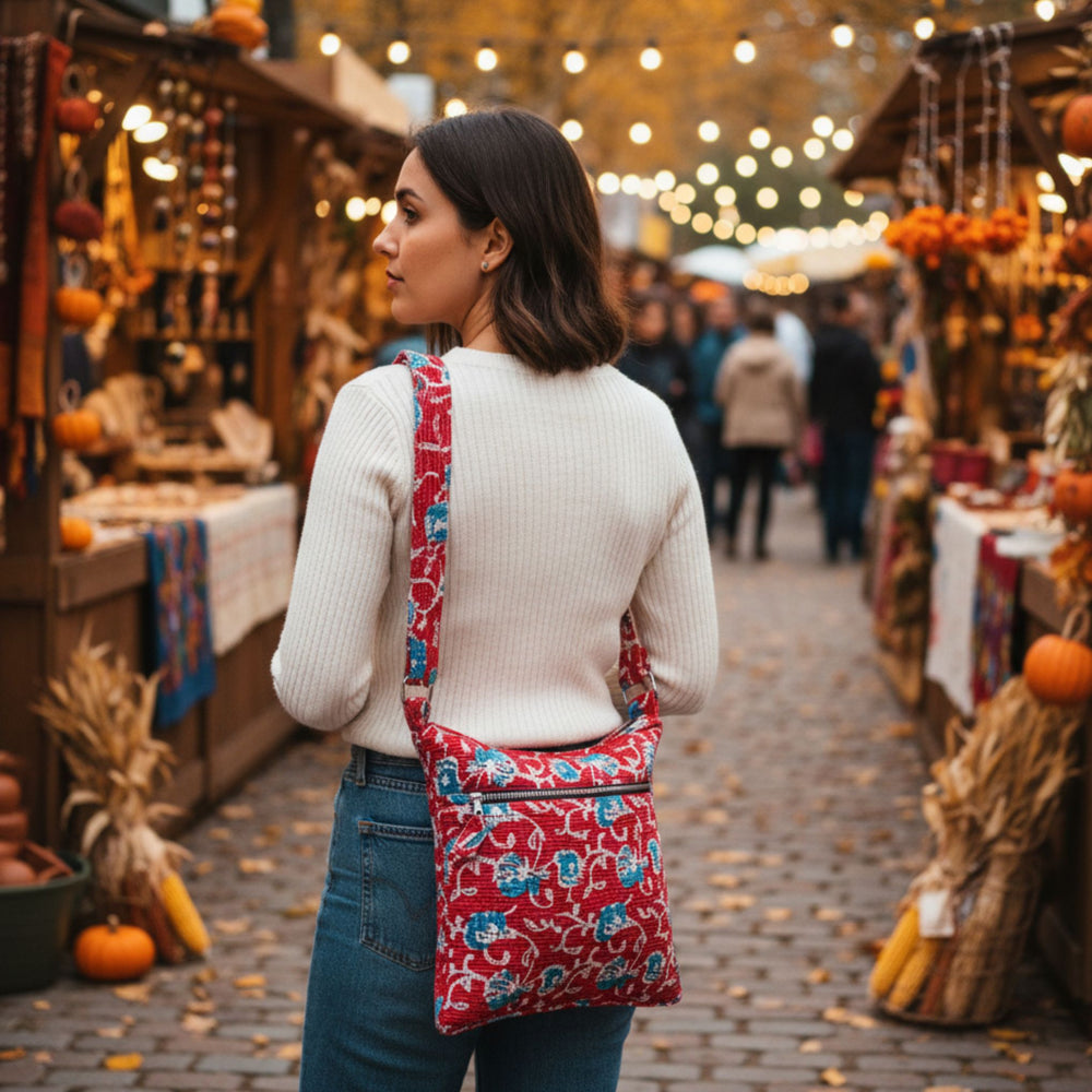 Darn Good Yarn: Boho Hippie Crossbody Bag, 