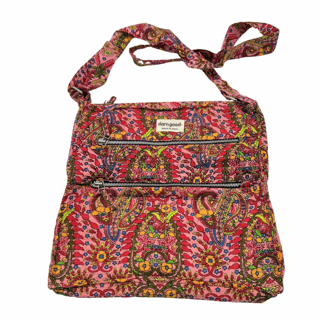 Boho Hippie Crossbody Bag - Darn Good Yarn