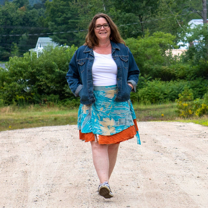 Fall Essentials – 2 Wrap Skirts & Accessories Bundle - Darn Good Yarn