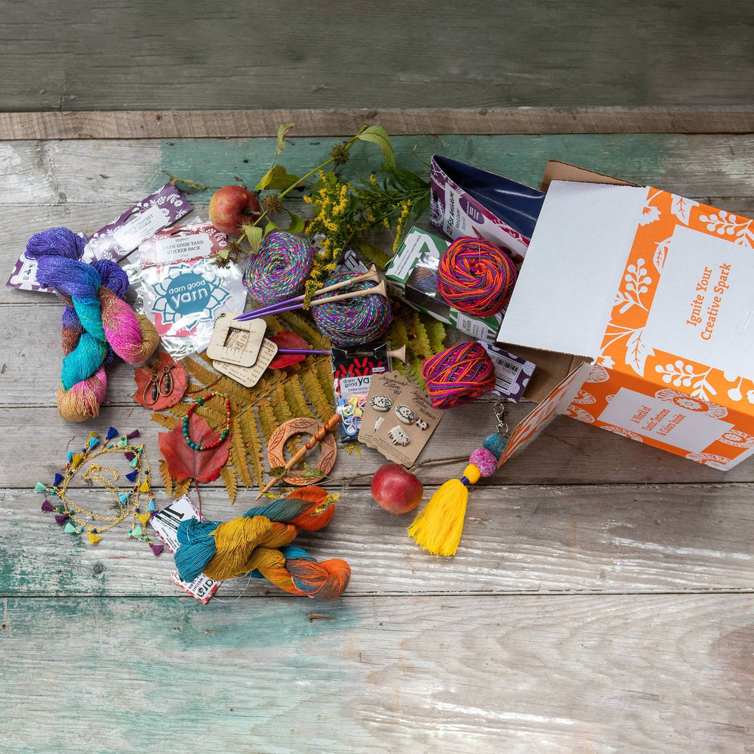 Darn Good Yarn: Harvest Editor's Box, Bundles