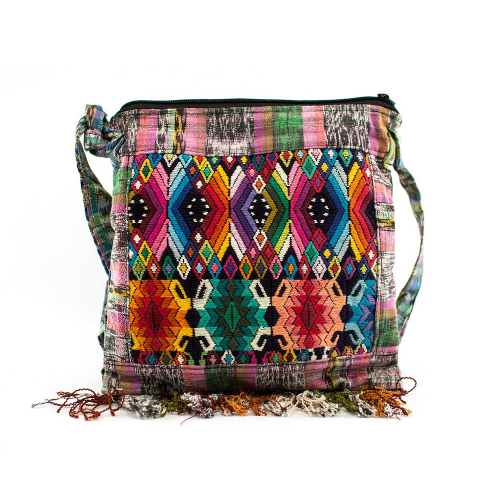 Mini Fringe Crossbody Purse – Boho Handbag with Fringe Detail