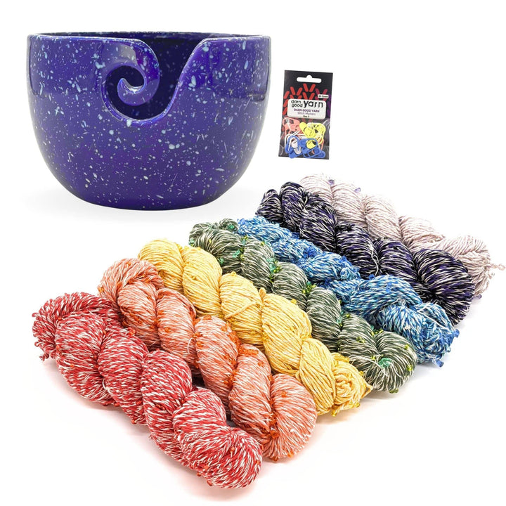 Surplus Discontinued Colors: Chakra Beaded Cotton Yarn - Darn Good Yarn