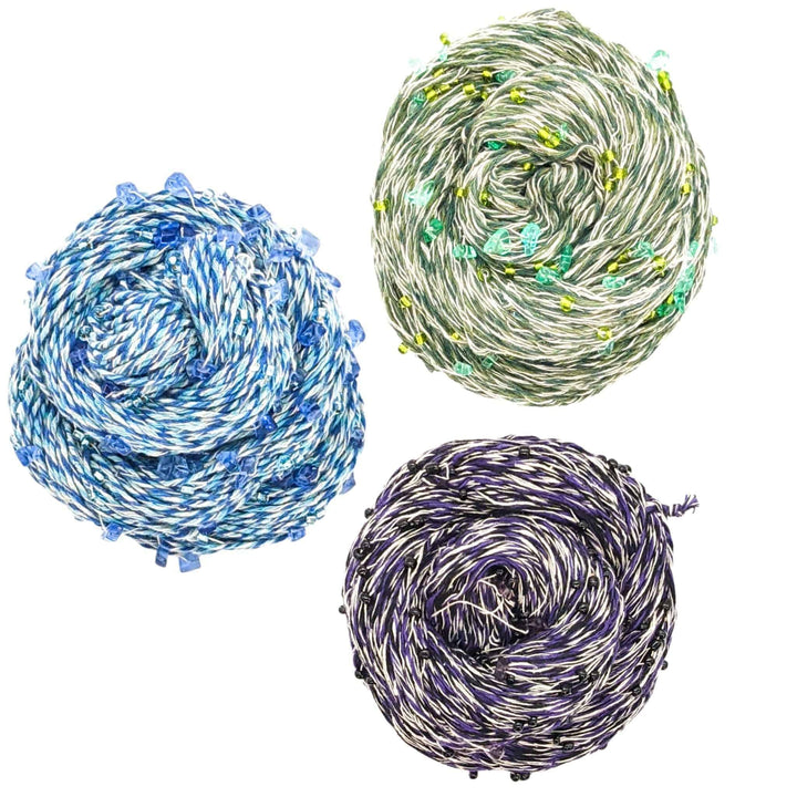 Surplus Discontinued Colors: Chakra Beaded Cotton Yarn - Darn Good Yarn