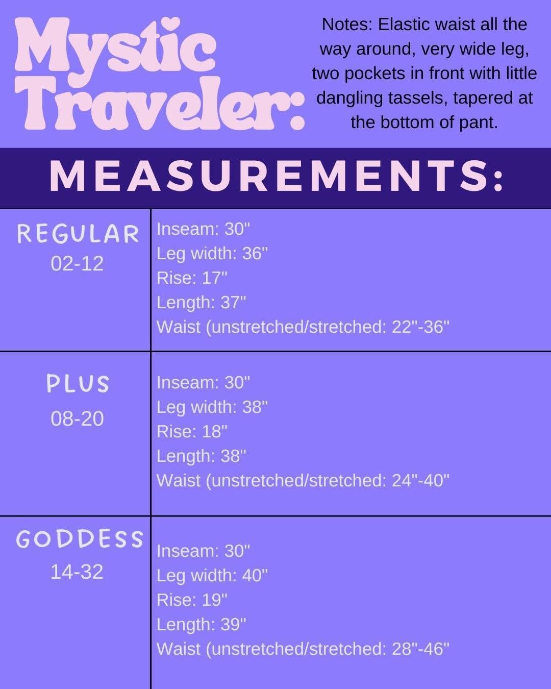 Darn Good Yarn: Limited Edition: Mystic Travelers Pants, Clothing and Accessories