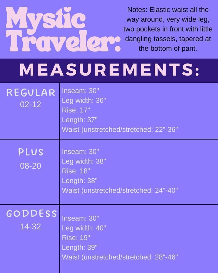 Darn Good Yarn: Limited Edition: Mystic Travelers Pants, Clothing and Accessories