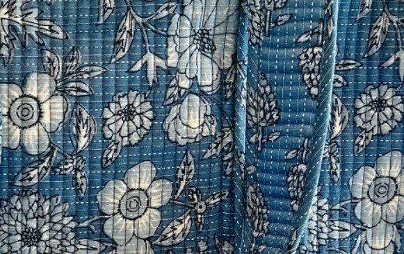 Quilted Cotton Tote - Darn Good Yarn