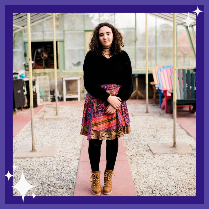 Sari Wrap Skirt - Twilight Market - Darn Good Yarn