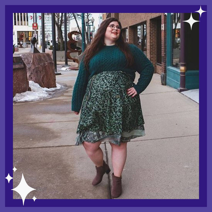 Sari Wrap Skirt - Twilight Market - Darn Good Yarn