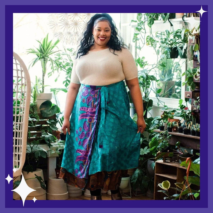 Sari Wrap Skirt - Twilight Market - Darn Good Yarn