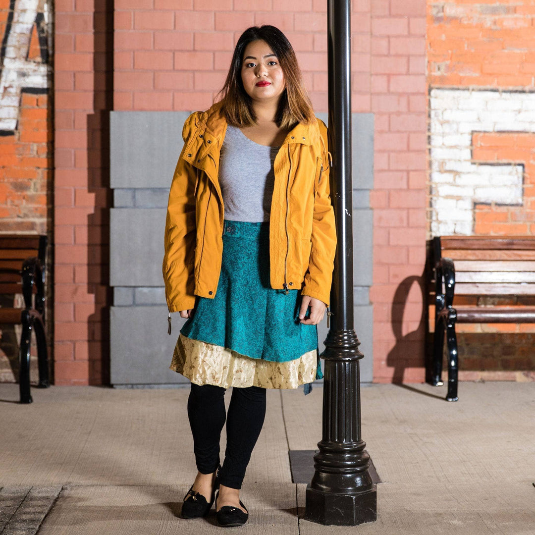 Sari Wrap Skirt - Witching Hour - Darn Good Yarn