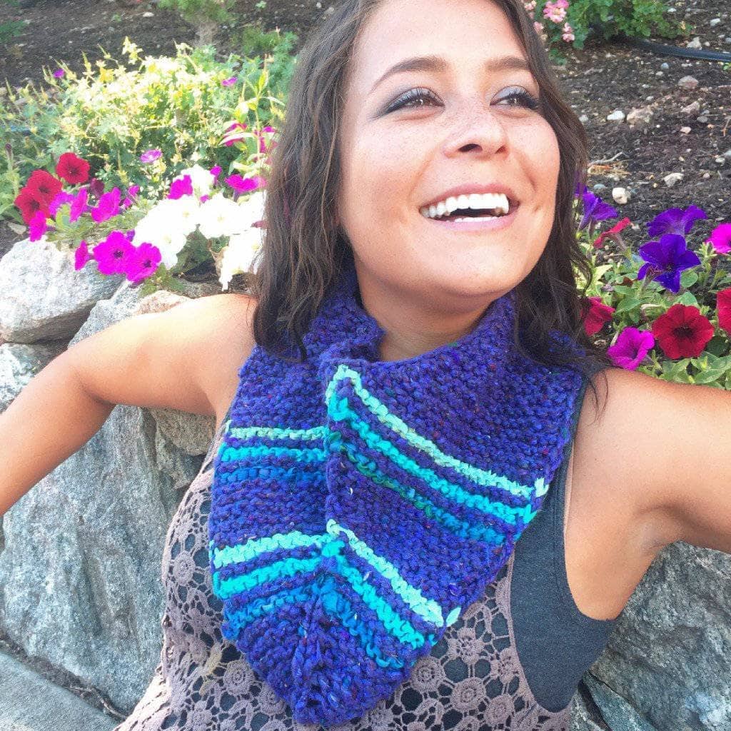 Darn Good Handkerchief Cowl Knit Kit | Darn Good Yarn - eco-friendly yarn + boho clothing