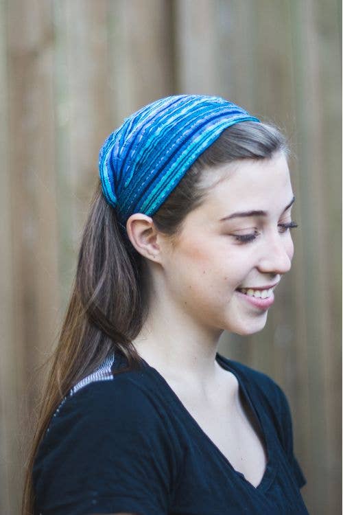 Fair Trade Guatemalan Cotton Headband – Boho Woven, Assorted Patterns