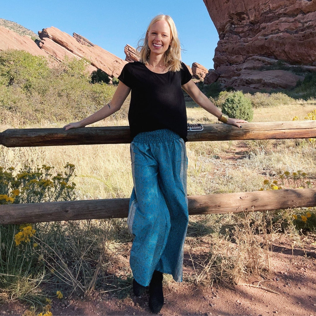 Seconds and Surplus Free Spirit Wide-Leg Palazzo Pant - Darn Good Yarn