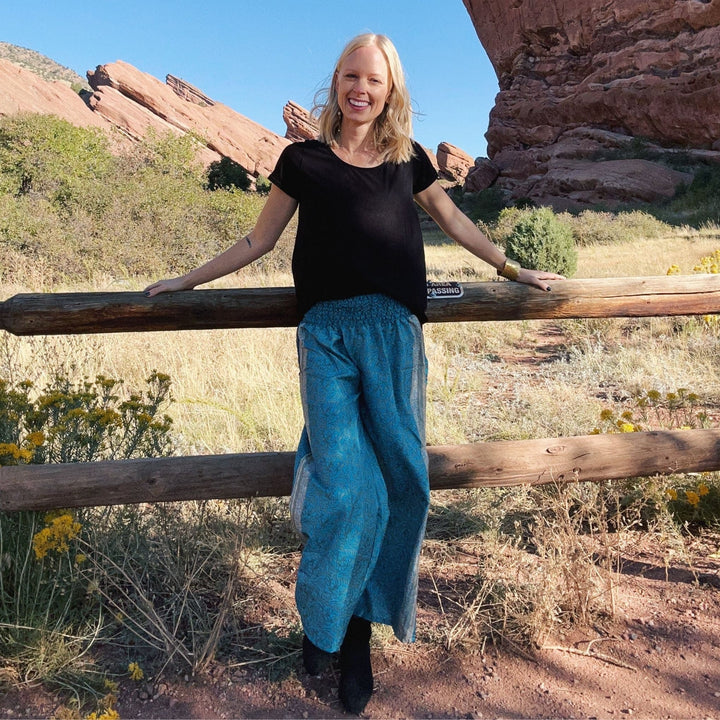 Seconds and Surplus Free Spirit Wide-Leg Palazzo Pant - Darn Good Yarn