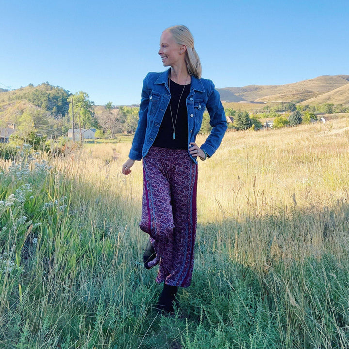 Seconds and Surplus Free Spirit Wide-Leg Palazzo Pant - Darn Good Yarn