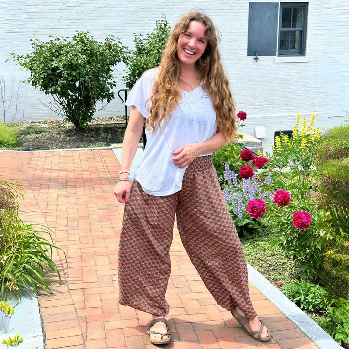 Seconds and Surplus Free Spirit Wide-Leg Palazzo Pant - Darn Good Yarn