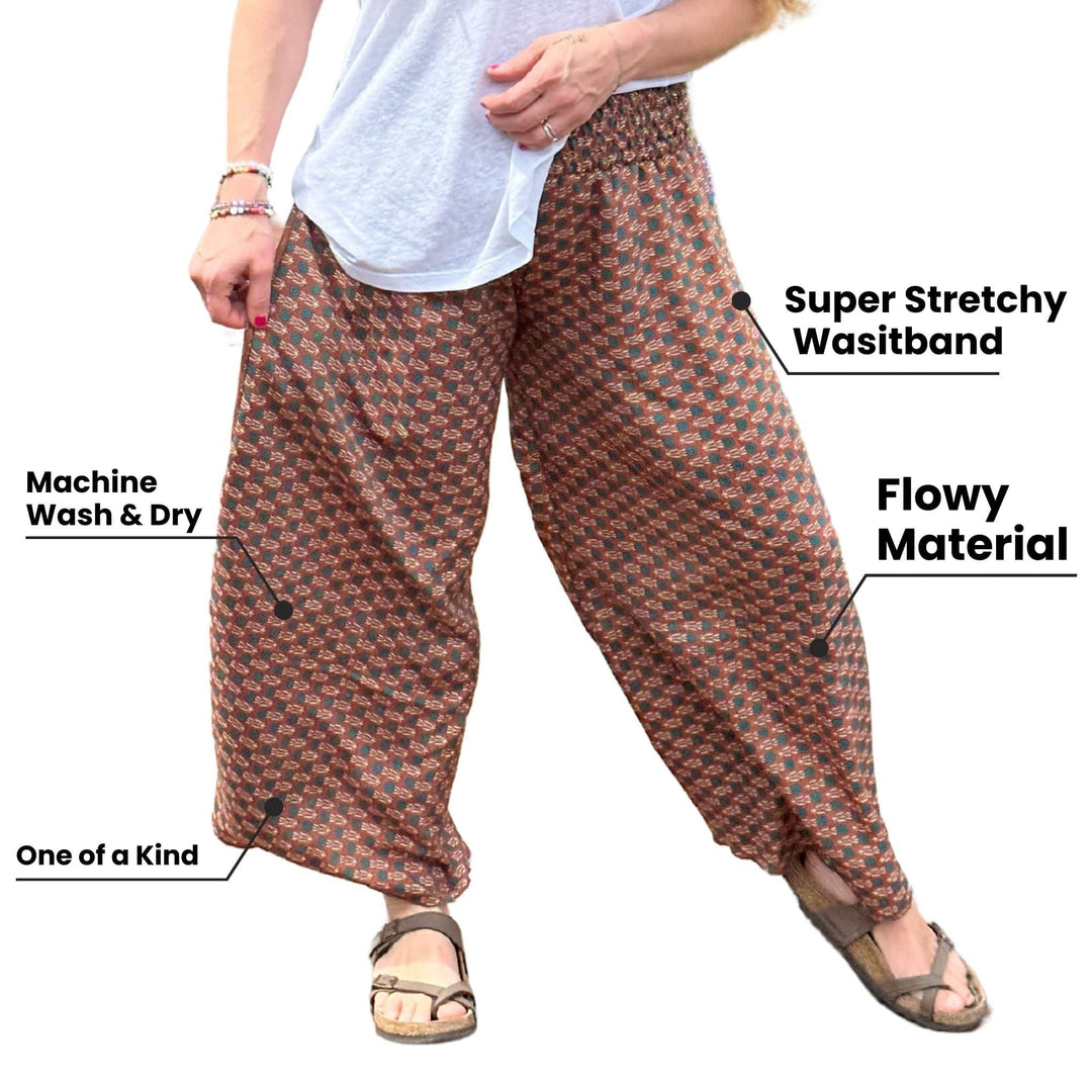 Seconds and Surplus Free Spirit Wide-Leg Palazzo Pant - Darn Good Yarn