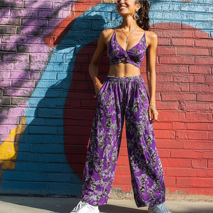 Seconds and Surplus Free Spirit Wide-Leg Palazzo Pant - Darn Good Yarn