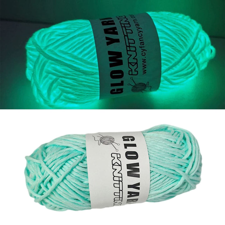 Glow in the Dark Polyester Yarn - Darn Good Yarn