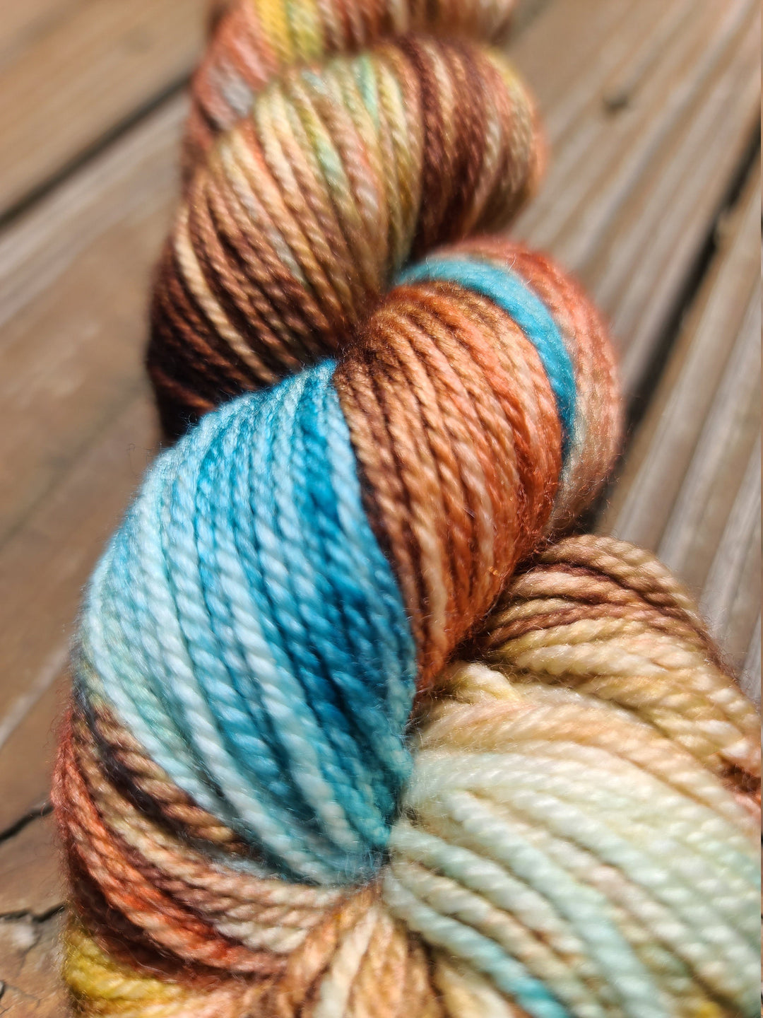Darn Good Yarn: Turquoise & Terracotta, Yarn