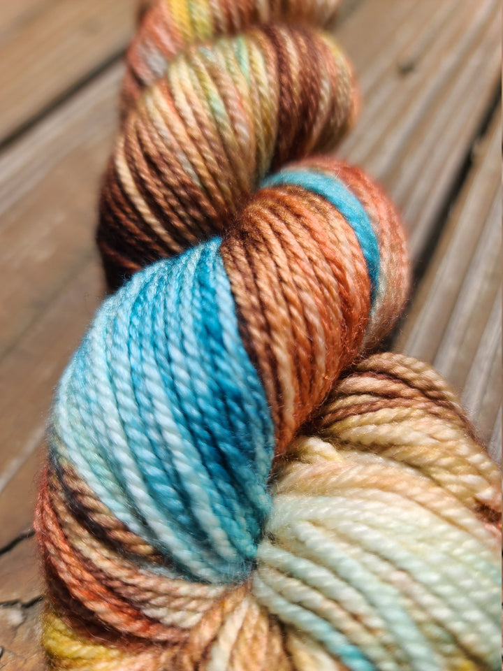 Darn Good Yarn: Turquoise & Terracotta, Yarn