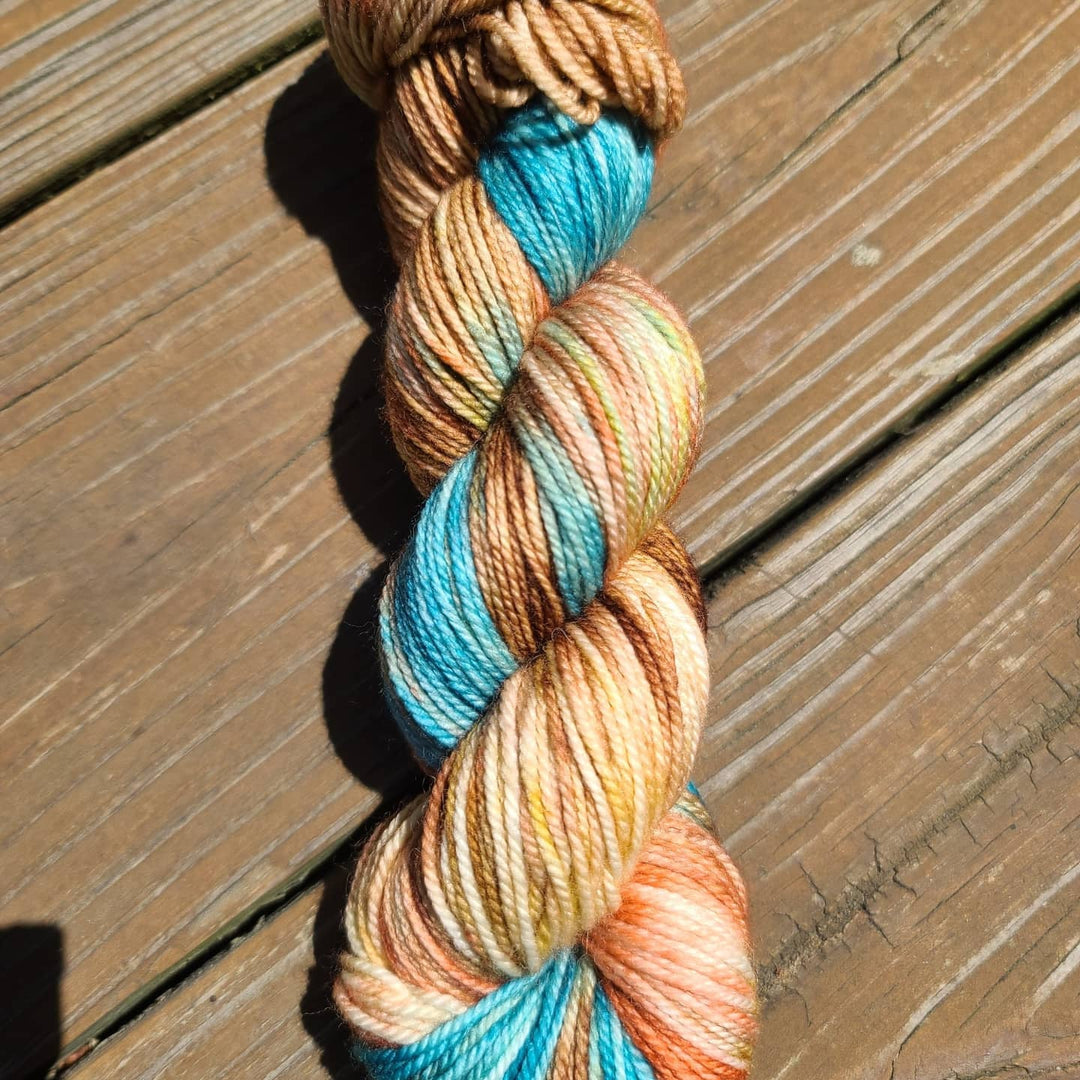 Darn Good Yarn: Turquoise & Terracotta, Yarn