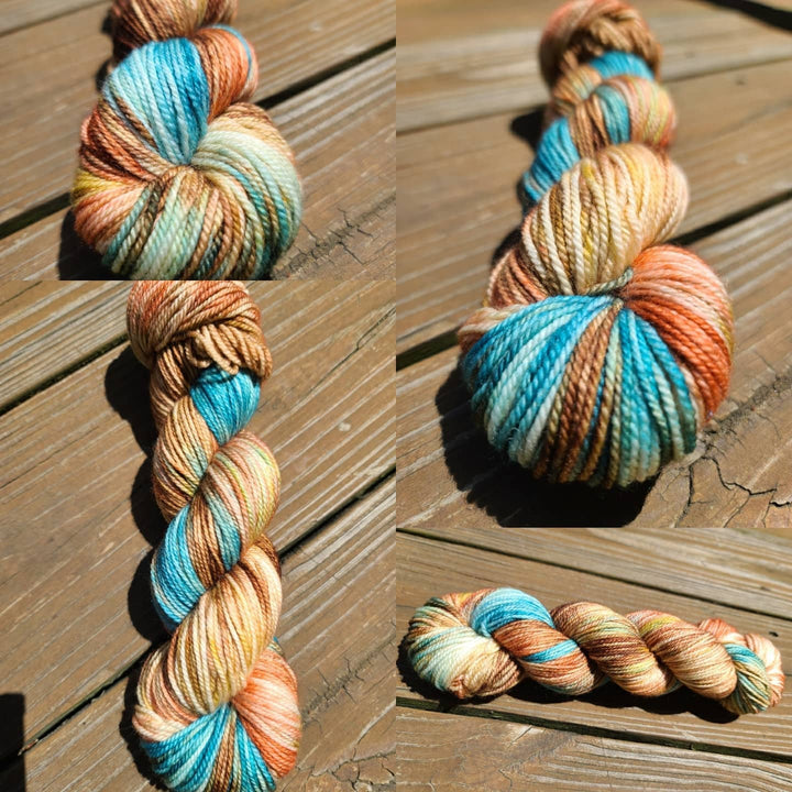 Darn Good Yarn: Turquoise & Terracotta, Yarn