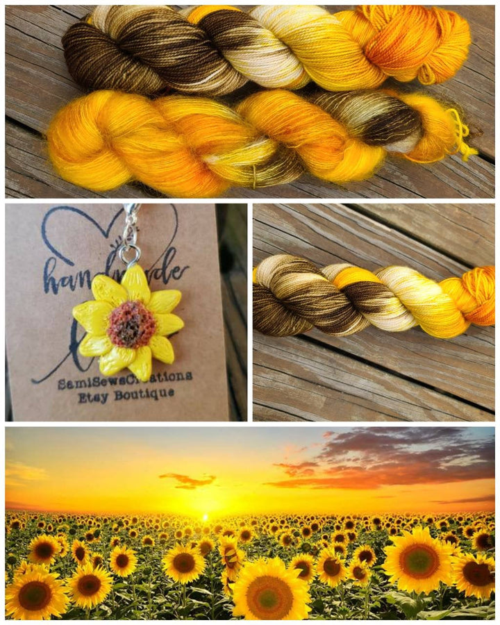 Darn Good Yarn: Sunflower Sunset, 
