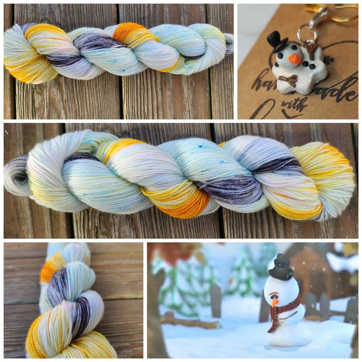 Darn Good Yarn: Melted Snowman, Yarn
