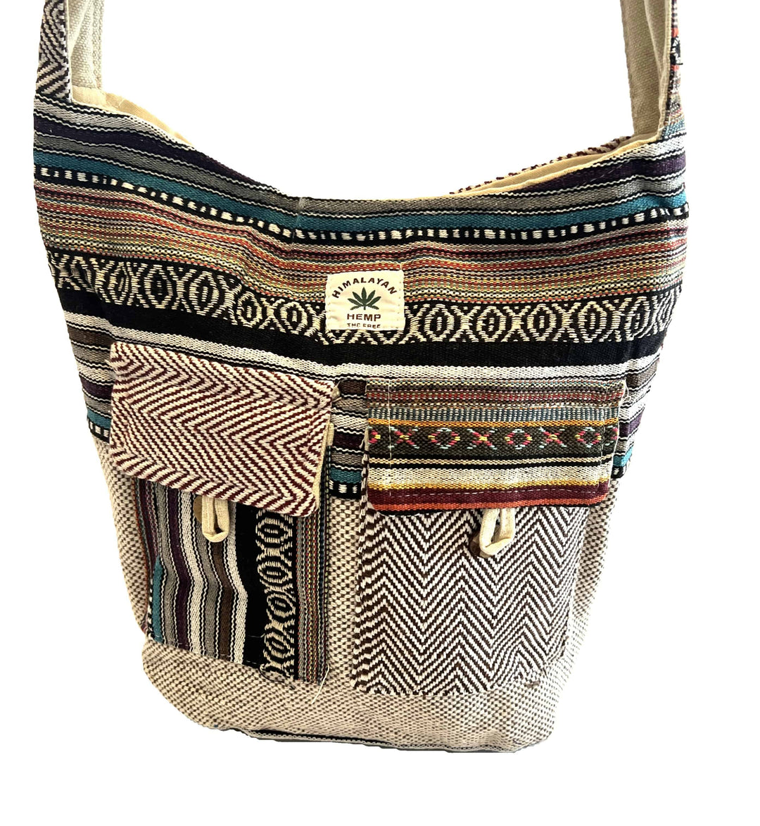 Boho Peace Shoulder Slouch Tote - Darn Good Yarn