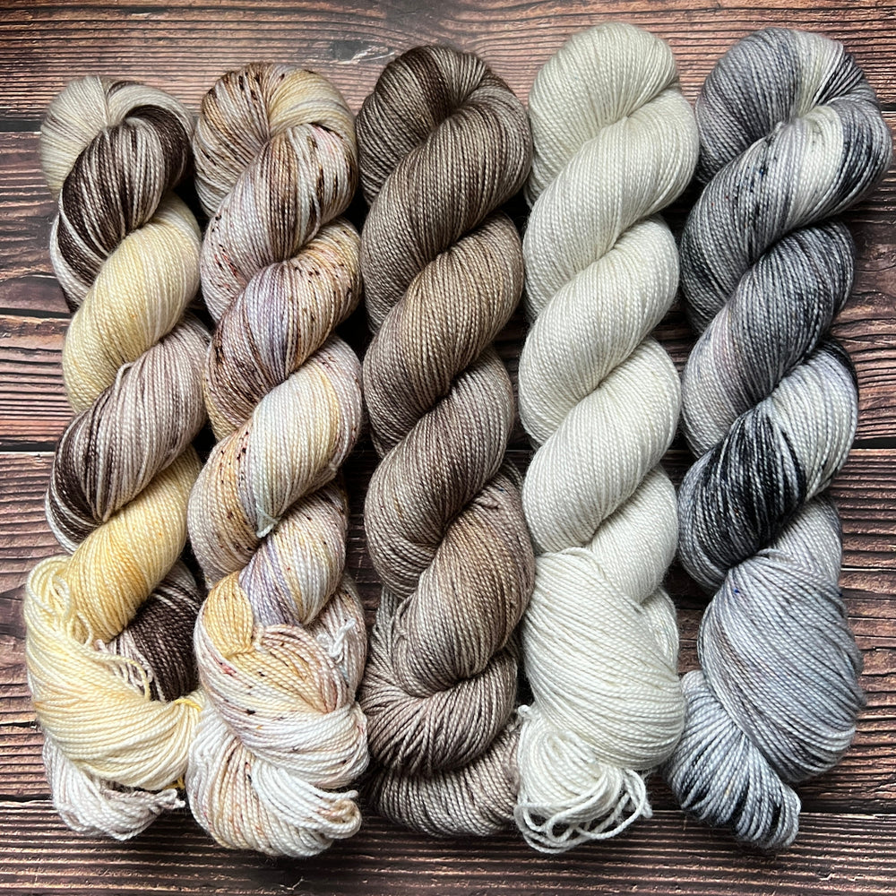 Darn Good Yarn: Woolen Wild & Free 5 skein kits, Yarn