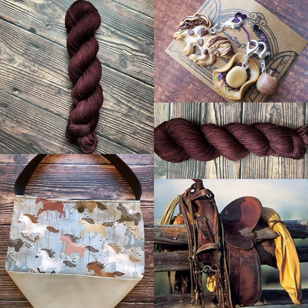 Darn Good Yarn: Weathered Saddle, Yarn