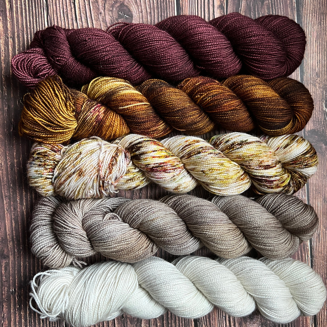 Darn Good Yarn: Woolen Wild & Free 5 skein kits, Yarn