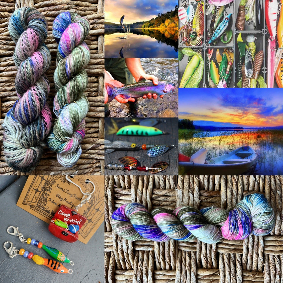 Darn Good Yarn: Rainbow Trout, Yarn