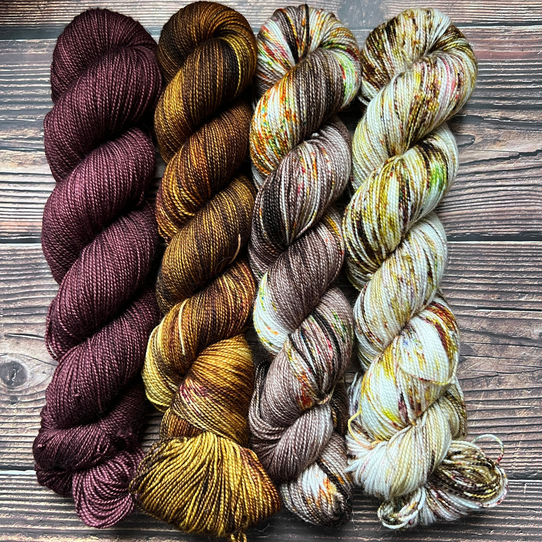 Darn Good Yarn: Woolen wild & free 4 skein kit, Yarn
