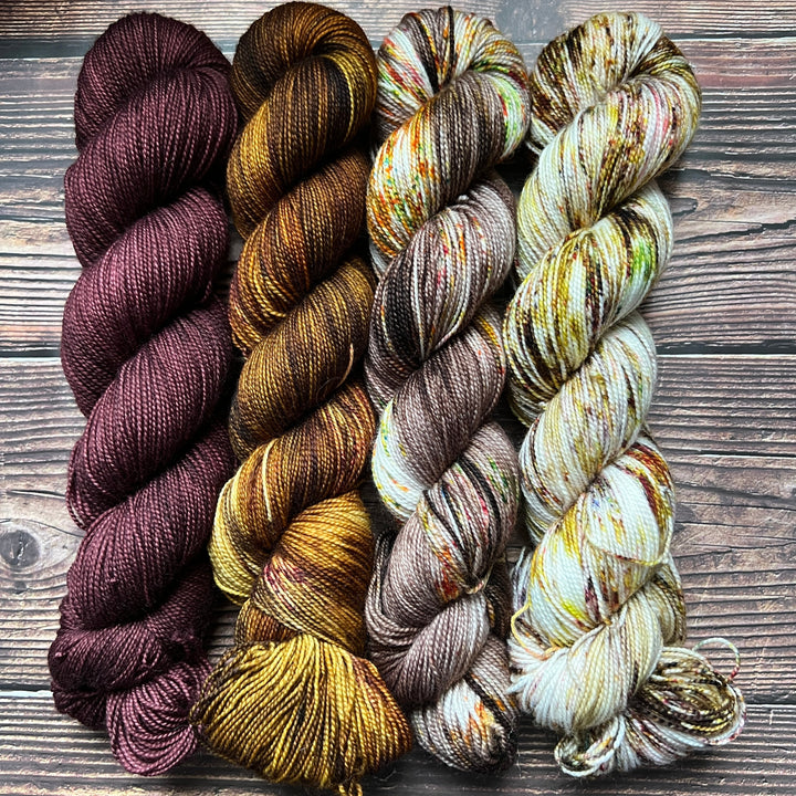 Darn Good Yarn: Woolen wild & free 4 skein kit, Yarn