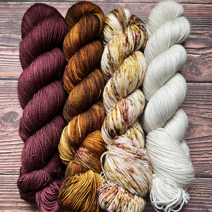 Darn Good Yarn: Woolen wild & free 4 skein kit, Yarn