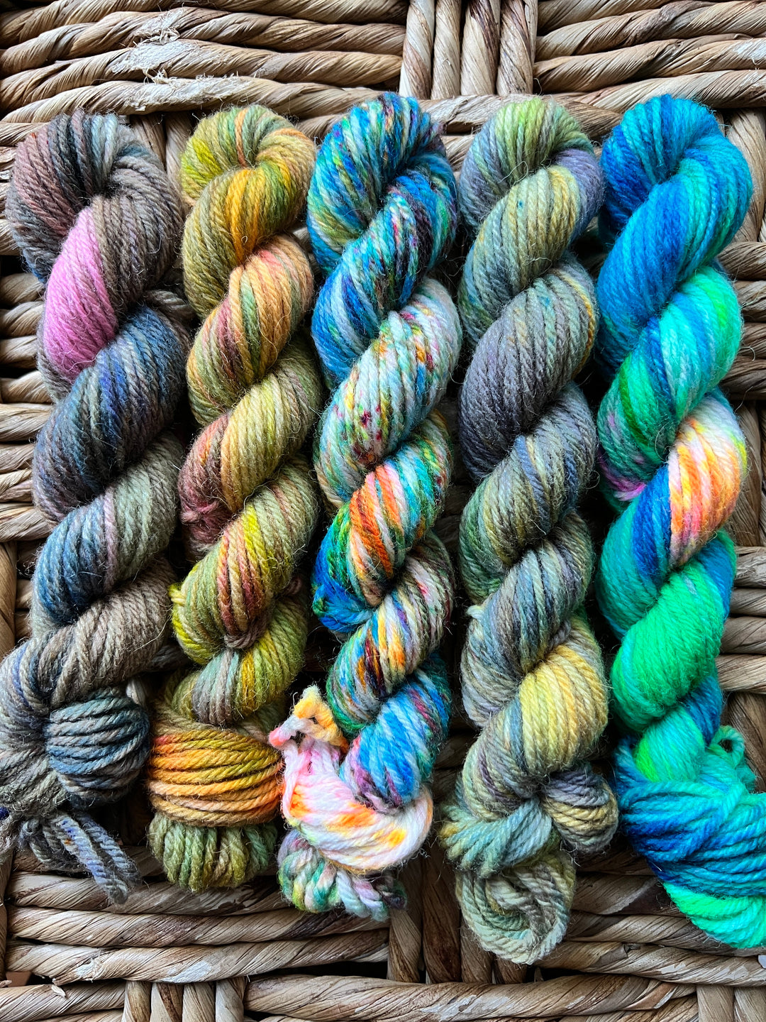 Darn Good Yarn: Gone Knittin’ mini set, Yarn