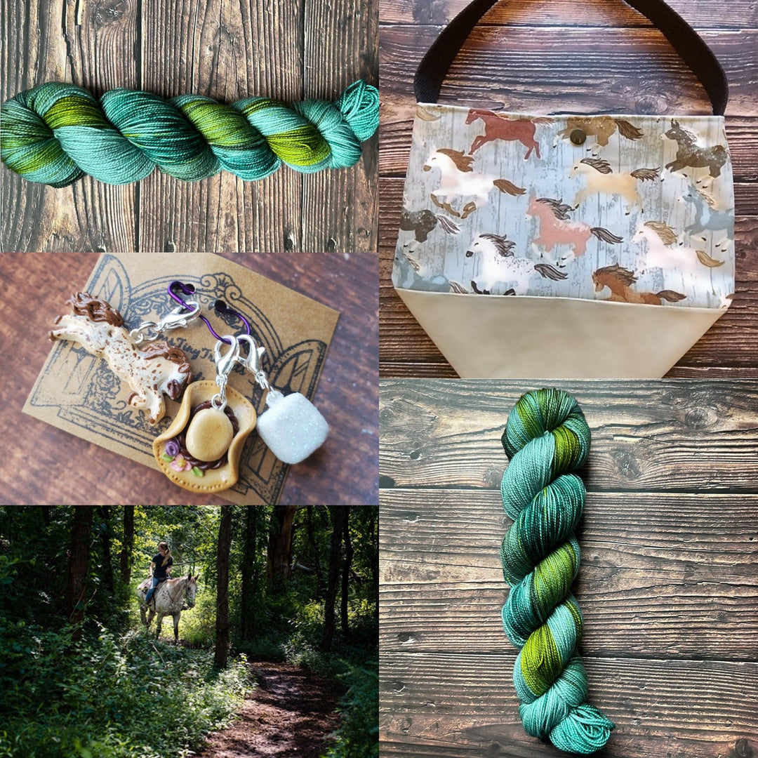 Darn Good Yarn: Pocono trail ride, Yarn